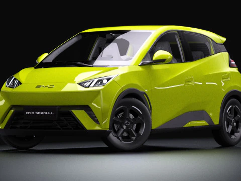 2024 BYD Atto 1 Seagull EV 3D Model