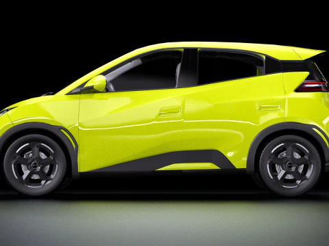 2024 BYD Atto 1 Seagull EV 3D Model