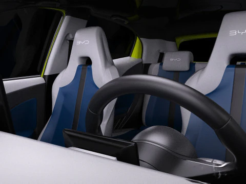 2024 BYD Atto 1 Seagull EV 3D Model