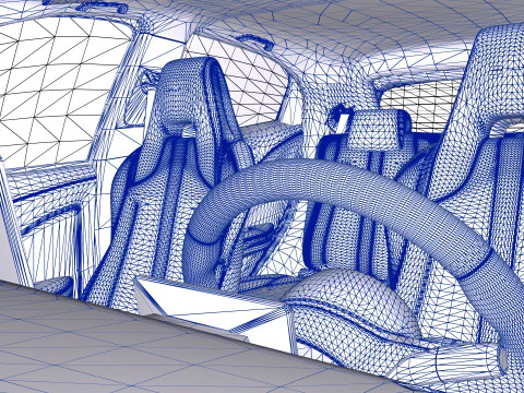 2024 BYD Atto 1 Seagull EV 3D Model