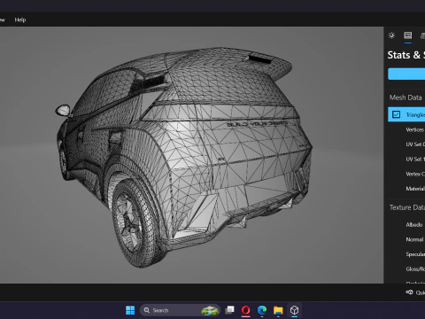 2024 BYD Atto 1 Seagull EV 3D Model