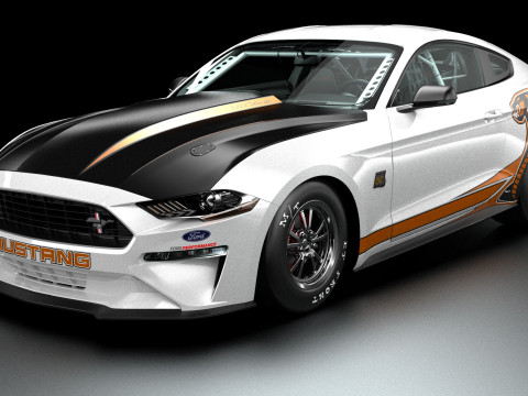 2018 Mustang Cobra Jet Drag 3D Model