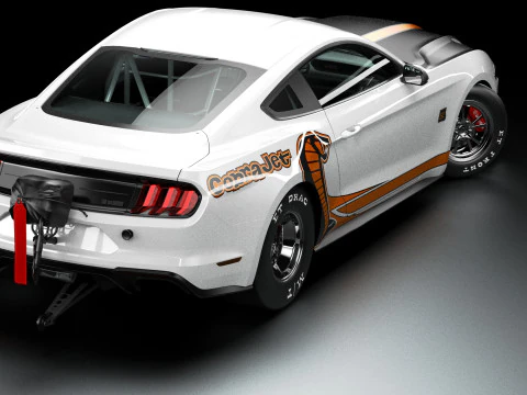 2018 Mustang Cobra Jet Drag 3D Model