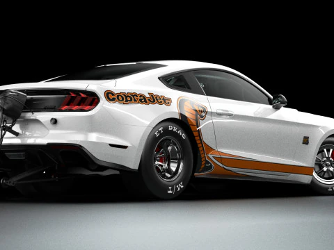 2018 Mustang Cobra Jet Drag 3D Model