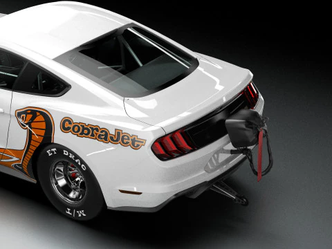 2018 Mustang Cobra Jet Drag 3D Model