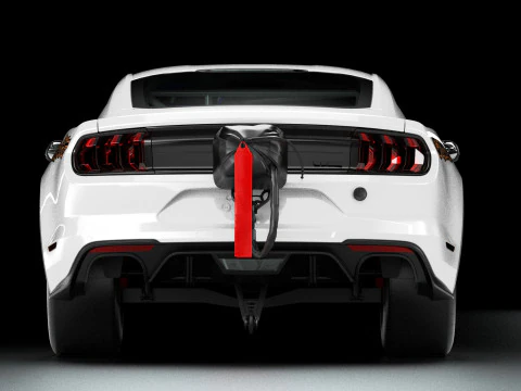 2018 Mustang Cobra Jet Drag 3D Model