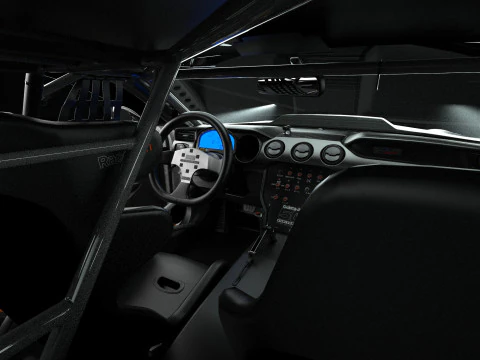2018 Mustang Cobra Jet Drag 3D Model