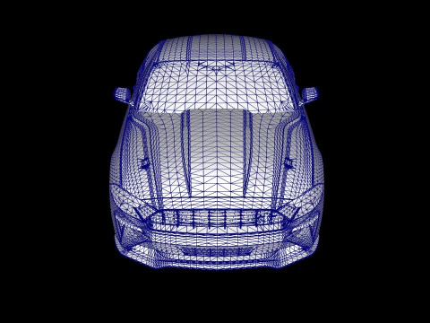 2018 Mustang Cobra Jet Drag 3D Model