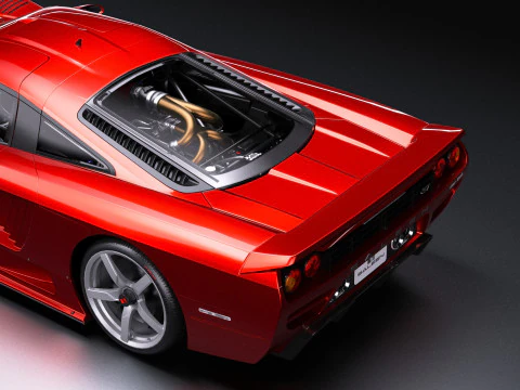 2005 Saleen S7 Twin Turbo 3D Model