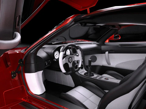 2005 Saleen S7 Twin Turbo 3D Model