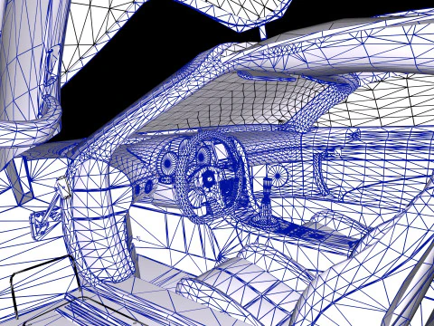 2005 Saleen S7 Twin Turbo 3D Model
