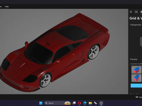 2005 Saleen S7 Twin Turbo 3D Model