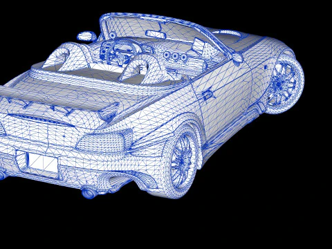 2 Fast 2 Furious Suki Veilside Honda S2000 3D Model