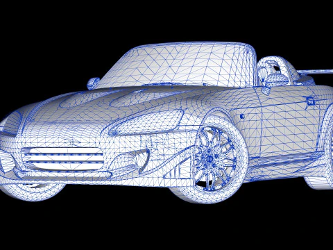 2 Fast 2 Furious Suki Veilside Honda S2000 3D Model
