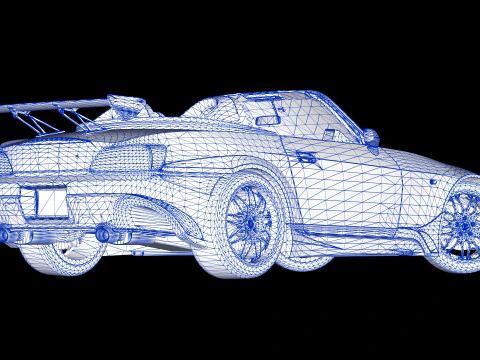 2 Fast 2 Furious Suki Veilside Honda S2000 3D Model