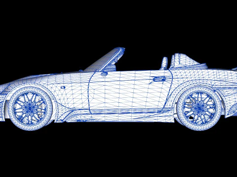 2 Fast 2 Furious Suki Veilside Honda S2000 3D Model
