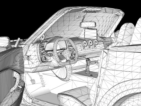 2 Fast 2 Furious Suki Veilside Honda S2000 3D Model