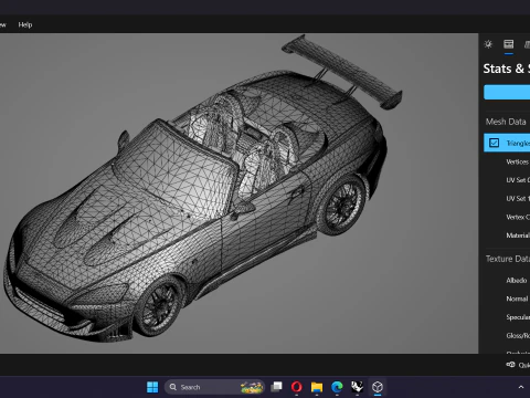 2 Fast 2 Furious Suki Veilside Honda S2000 3D Model