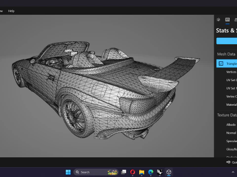 2 Fast 2 Furious Suki Veilside Honda S2000 3D Model