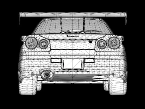 2 Velozes e 2 Furiosos R34 Nissan Skyline GT-R Modelo 3D