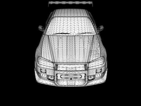 2 Velozes e 2 Furiosos R34 Nissan Skyline GT-R Modelo 3D