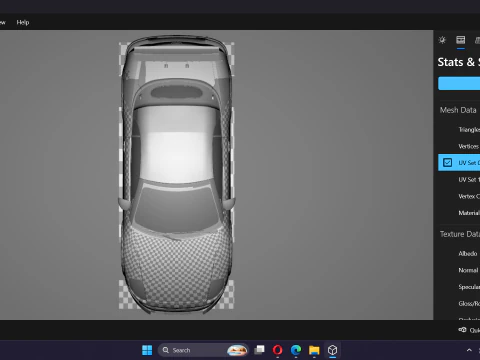 2 Fast 2 Furious Mitsubishi Eclipse Spyder GTS 3D Model