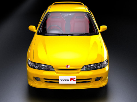 1998 Honda Integra Type R DC2 3D Model