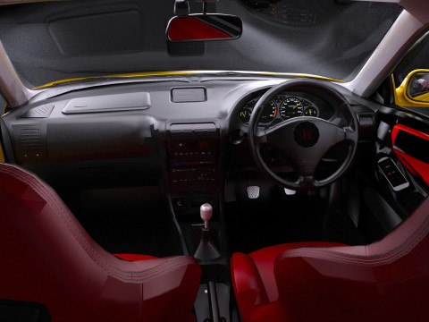 1998 Honda Integra Type R DC2 3D Model