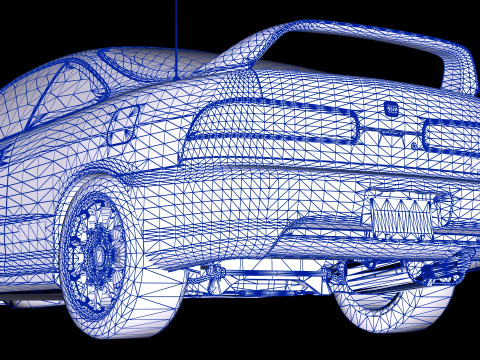 1998 Honda Integra Type R DC2 3D Model