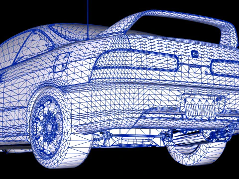 1998 Honda Integra Type R DC2 3D Model