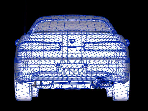1998 Honda Integra Type R DC2 3D Model
