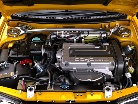 Mitsubishi Lancer Evolution 3 GSR 3D Model