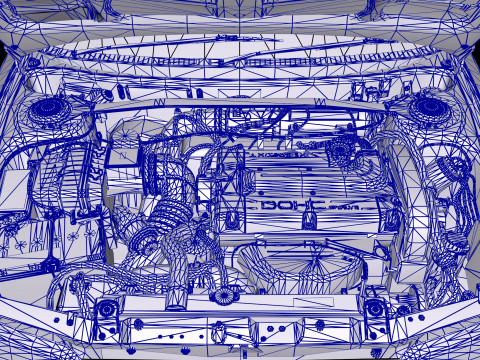 Mitsubishi Lancer Evolution 3 GSR 3D Model