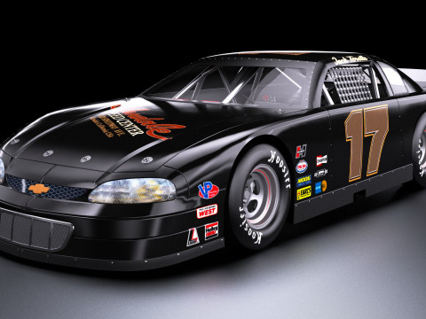 1993 NASCAR Chevrolet Monte Carlo F9 3D Model