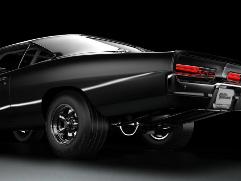 1970 Dodge Charger R-T 3D Model