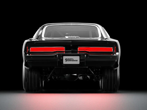 1970 Dodge Charger R-T 3D Model