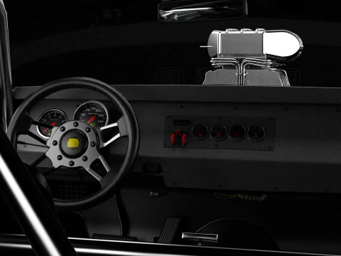 1970 Dodge Charger R-T 3D Model