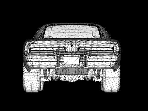 1970 Dodge Charger R-T 3D Model