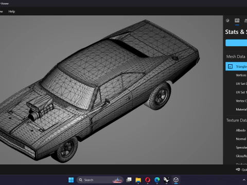 1970 Dodge Charger R-T 3D Model