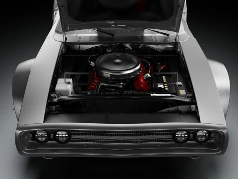 1968 Dodge Ice Charger R-T 3D Model