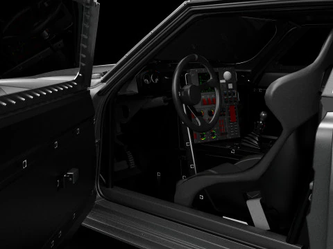 1968 Dodge Ice Charger R-T 3D Model