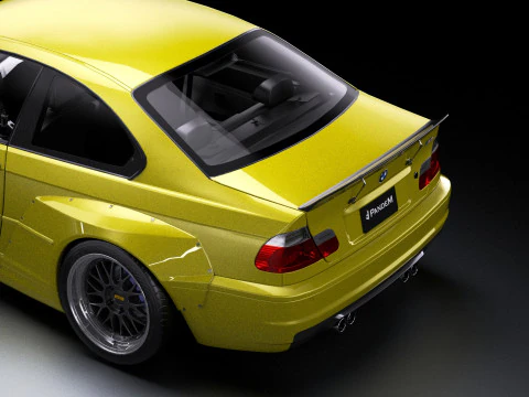 2015 Pandem E46 M3 3D Model