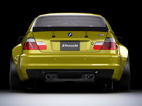 2015 Pandem E46 M3 3D Model