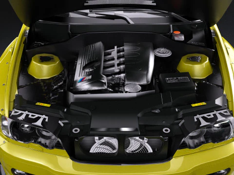 2015 Pandem E46 M3 3D Model