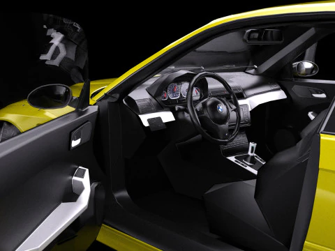 2015 Pandem E46 M3 3D Model