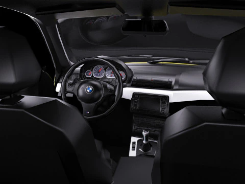 2015 Pandem E46 M3 3D Model