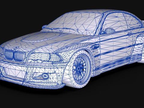 2015 Pandem E46 M3 3D Model