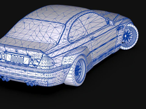 2015 Pandem E46 M3 3D Model