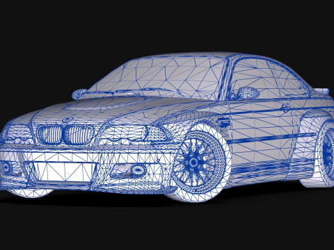 2015 Pandem E46 M3 3D Model