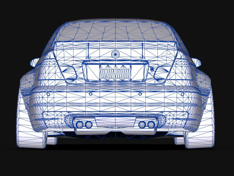 2015 Pandem E46 M3 3D Model